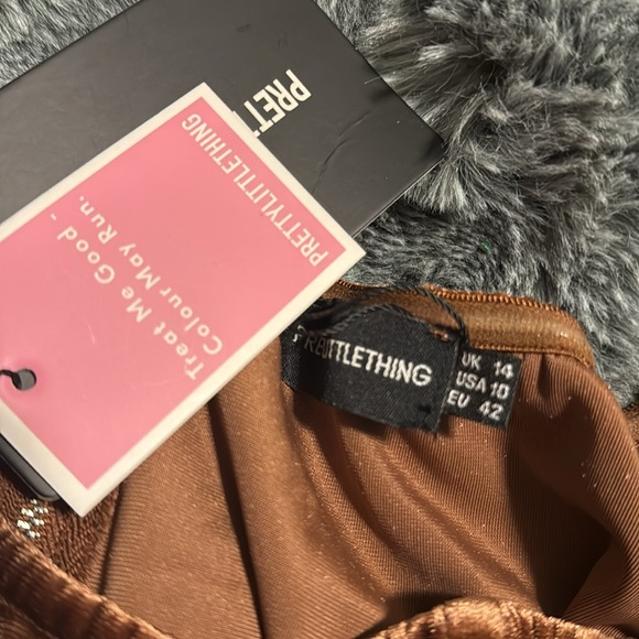 Velvet Bardot corset crop top - Picture 3 of 4